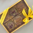 Коробка для 6 пирожных (цвет золото) - Магазин товаров для кондитеров - Cake Box, Екатеринбург