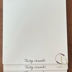 Подложка прямоугольная 40х50см с гравировкой - Магазин товаров для кондитеров - Cake Box, Екатеринбург