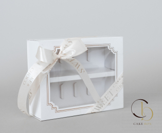 Коробка для 10 macaron 50шт - Магазин товаров для кондитеров - Cake Box, Екатеринбург