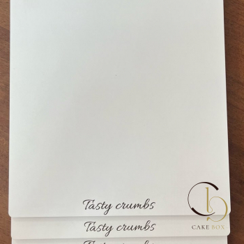 Подложка прямоугольная 40х90см с гравировкой - Магазин товаров для кондитеров - Cake Box, Екатеринбург